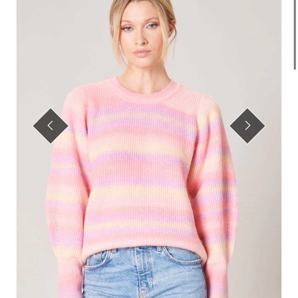 Sugar Lips Cotton Candy Sweater